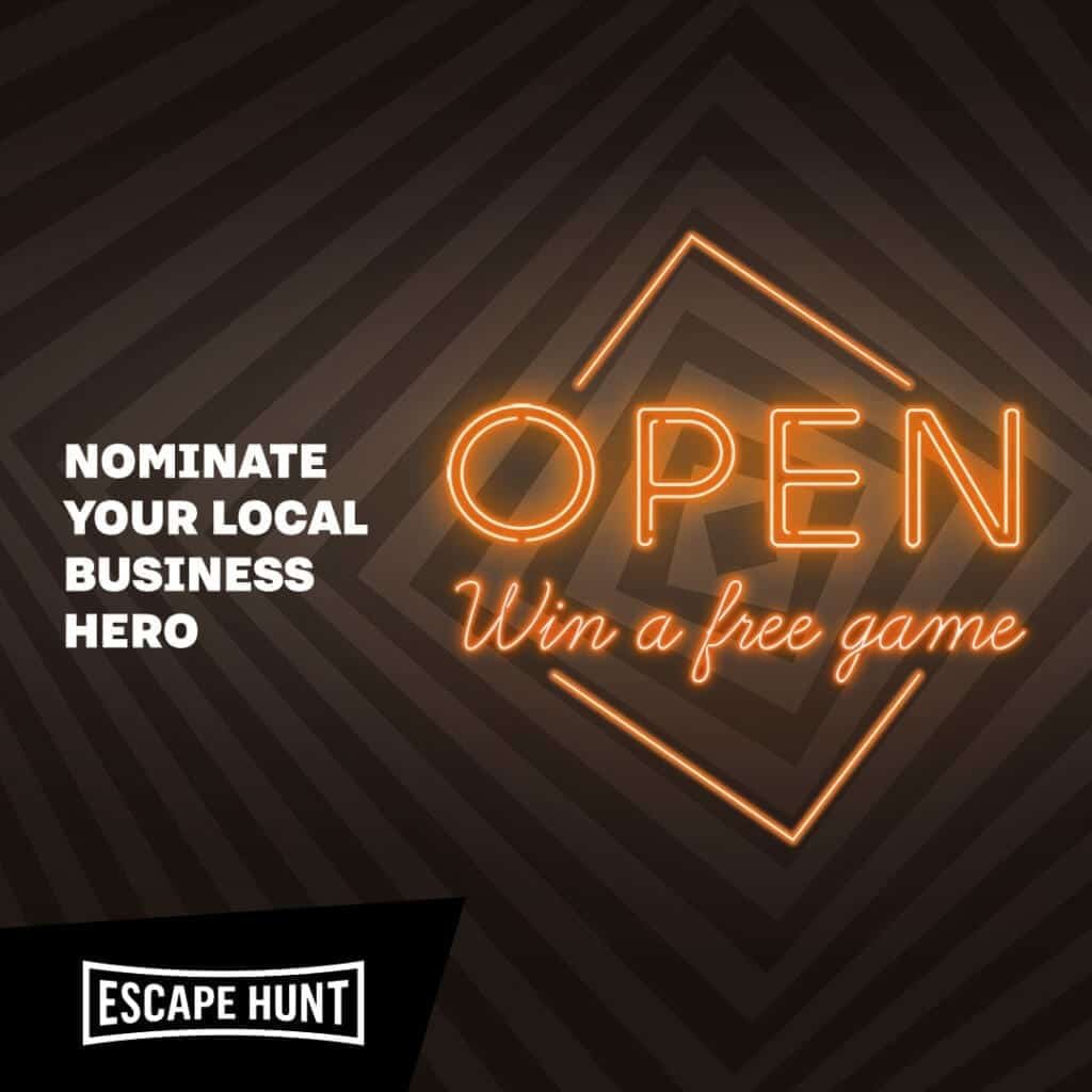 Escape Hunt unlock their doors! With FREE games available