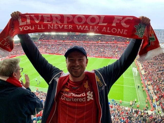 LFC fan Gaz Emmerson to cycle from Land's End to John O'Groats for Sarcoma UK