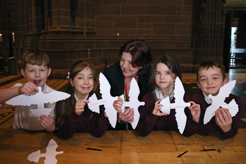 Liverpool Cathedral Peace Doves to finally launch this month