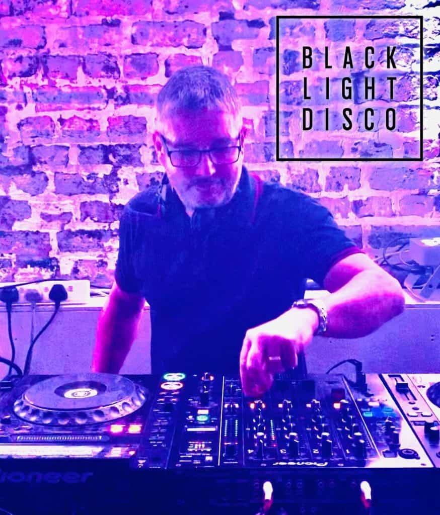 Exciting new disco and funk night - Black Light Disco created in support of men's mental health