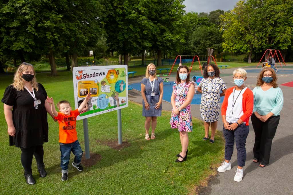 Liscard Central Park unveil new activity boards