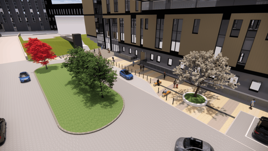 New Royal Liverpool University Hospital entrance design revealed