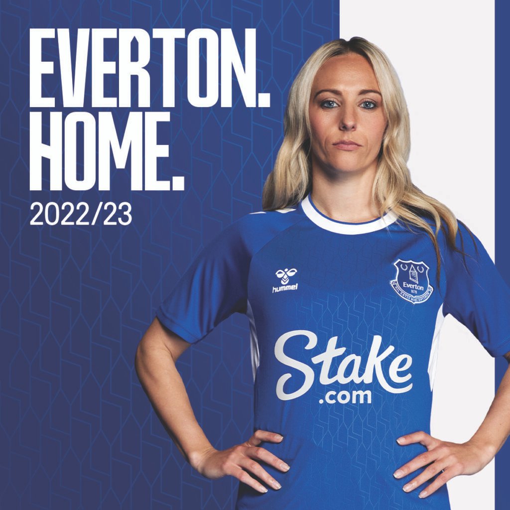 Everton’s new 2022/23 home kit pays homage to the central element of the Club’s famous crest